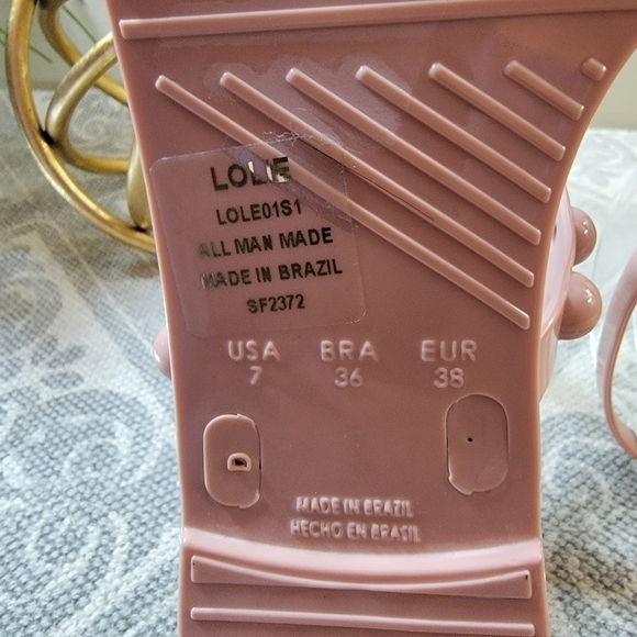 Steve Madden Lolie PC Stud Strap Sandals Pink Size 7 - Picture 14 of 16